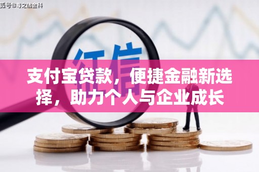 阿莲支付宝贷款，便捷金融新选择，助力个人与企业成长