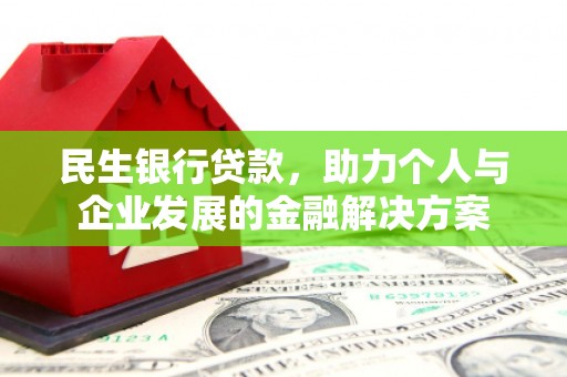 阿莲民生银行贷款，助力个人与企业发展的金融解决方案