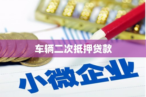 阿莲车辆二次抵押贷款