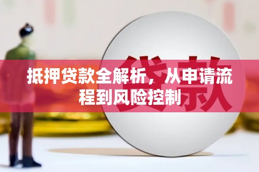 阿莲抵押贷款全解析，从申请流程到风险控制