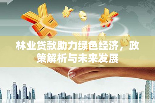 阿莲林业贷款助力绿色经济，政策解析与未来发展