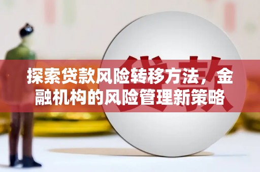 阿莲探索贷款风险转移方法，金融机构的风险管理新策略