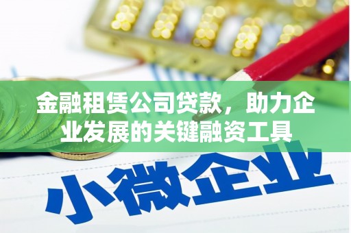 阿莲金融租赁公司贷款，助力企业发展的关键融资工具