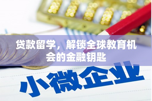 阿莲贷款留学，解锁全球教育机会的金融钥匙