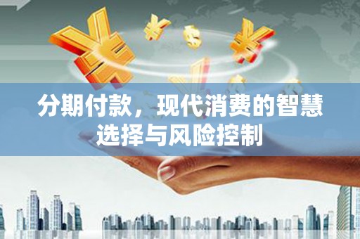 阿莲分期付款，现代消费的智慧选择与风险控制