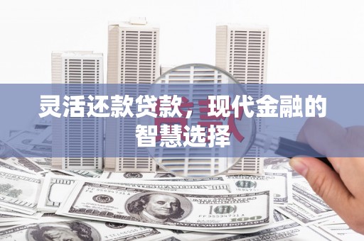 阿莲灵活还款贷款，现代金融的智慧选择