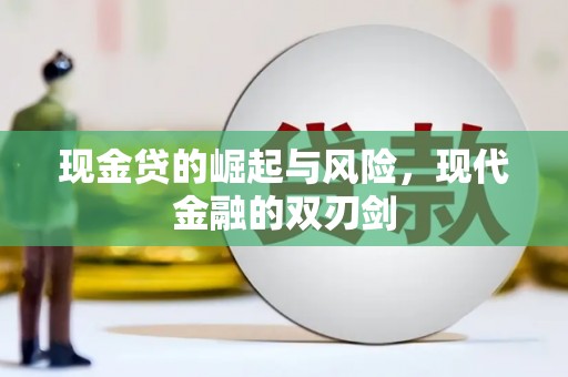 阿莲现金贷的崛起与风险，现代金融的双刃剑