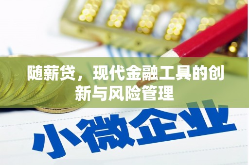 阿莲随薪贷，现代金融工具的创新与风险管理