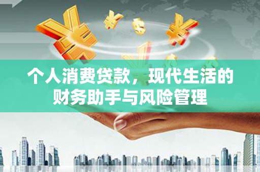 阿莲个人消费贷款，现代生活的财务助手与风险管理