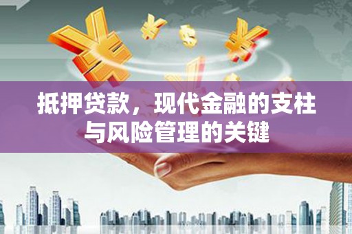 阿莲抵押贷款，现代金融的支柱与风险管理的关键