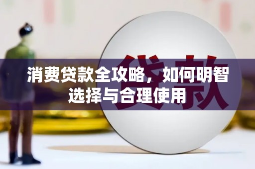 阿莲消费贷款全攻略，如何明智选择与合理使用