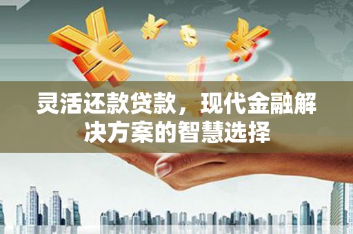 阿莲灵活还款贷款，现代金融解决方案的智慧选择