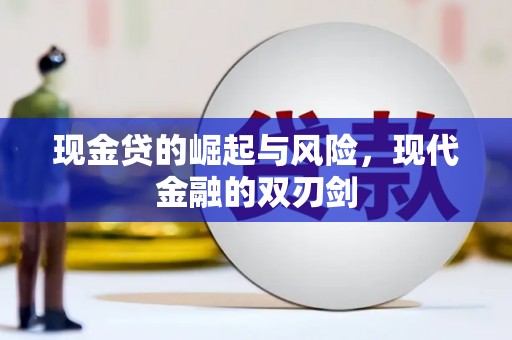 阿莲现金贷的崛起与风险，现代金融的双刃剑