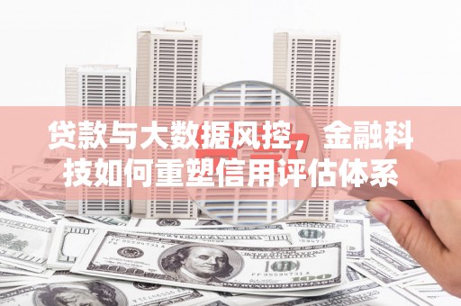 阿莲贷款与大数据风控，金融科技如何重塑信用评估体系