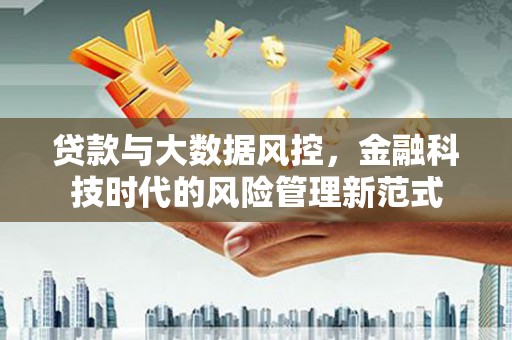 阿莲贷款与大数据风控，金融科技时代的风险管理新范式