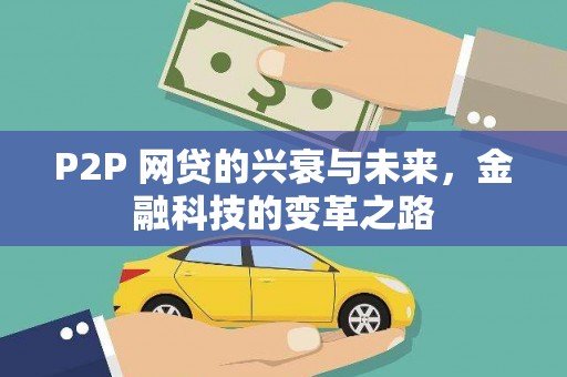 阿莲P2P 网贷的兴衰与未来，金融科技的变革之路
