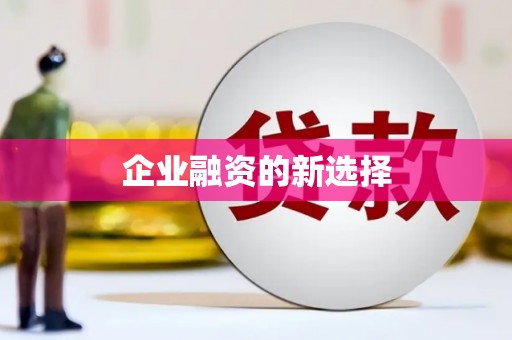 阿莲企业融资的新选择