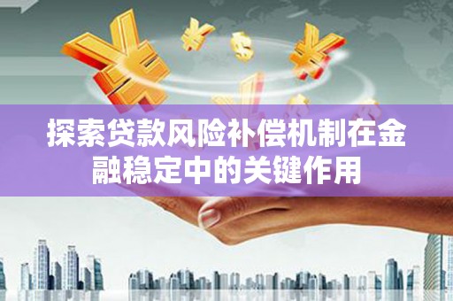 阿莲探索贷款风险补偿机制在金融稳定中的关键作用