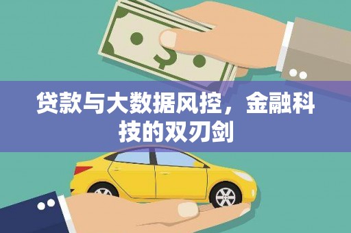阿莲贷款与大数据风控，金融科技的双刃剑