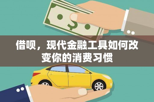 阿莲借呗，现代金融工具如何改变你的消费习惯