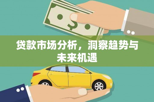 阿莲贷款市场分析，洞察趋势与未来机遇