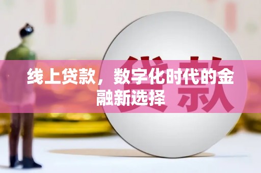 阿莲线上贷款，数字化时代的金融新选择