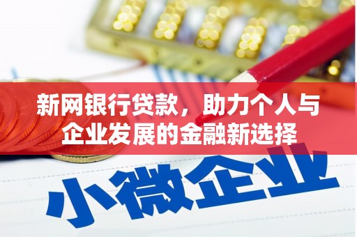 阿莲新网银行贷款，助力个人与企业发展的金融新选择