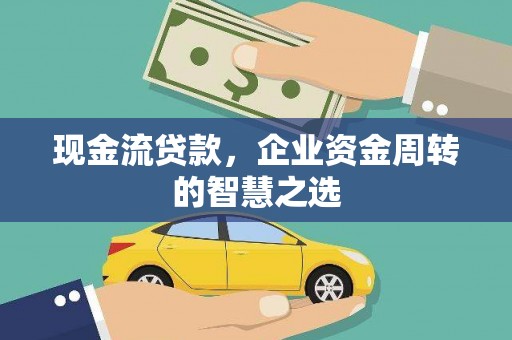 阿莲现金流贷款，企业资金周转的智慧之选