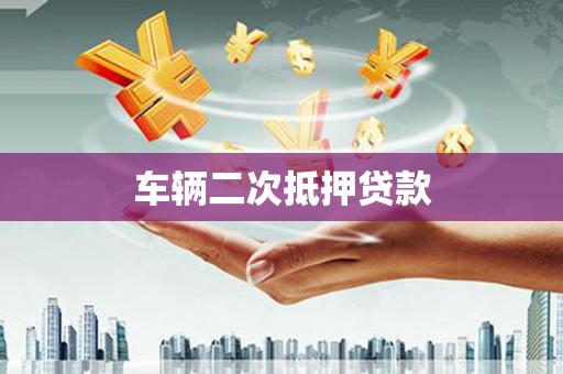 阿莲车辆二次抵押贷款