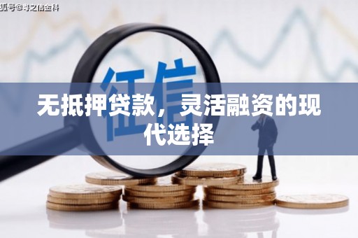 阿莲无抵押贷款，灵活融资的现代选择
