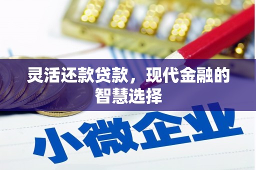 阿莲灵活还款贷款，现代金融的智慧选择