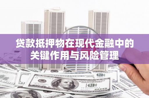 阿莲贷款抵押物在现代金融中的关键作用与风险管理