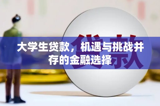 阿莲大学生贷款，机遇与挑战并存的金融选择