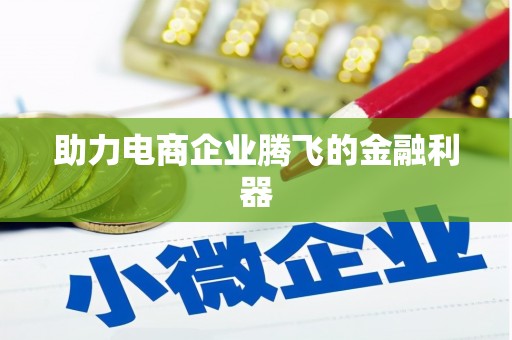 阿莲助力电商企业腾飞的金融利器