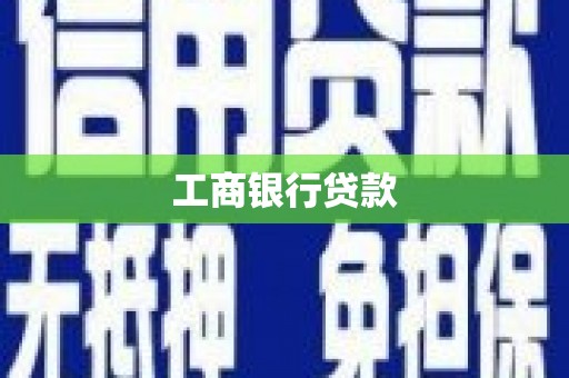 阿莲工商银行贷款