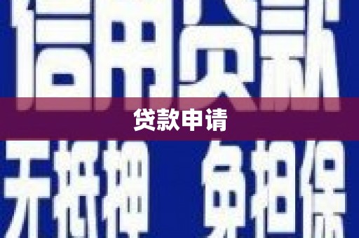 阿莲贷款申请
