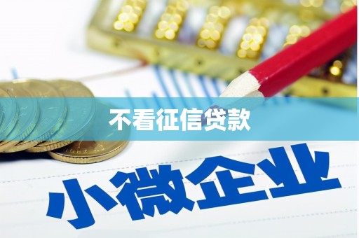 阿莲不看征信贷款