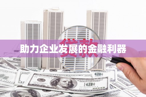 阿莲助力企业发展的金融利器