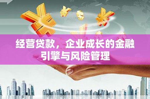 阿莲经营贷款，企业成长的金融引擎与风险管理