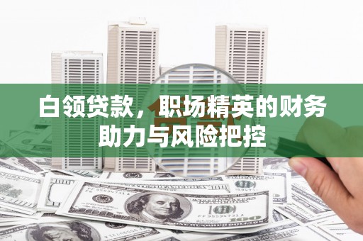 阿莲白领贷款，职场精英的财务助力与风险把控